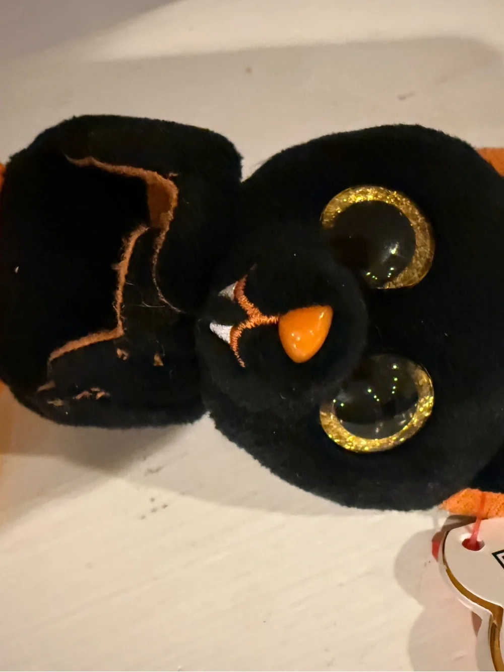 TY Beanie Boos - NYX the Halloween Bat (Glitter Eyes)(Key Clip - 3 inch)